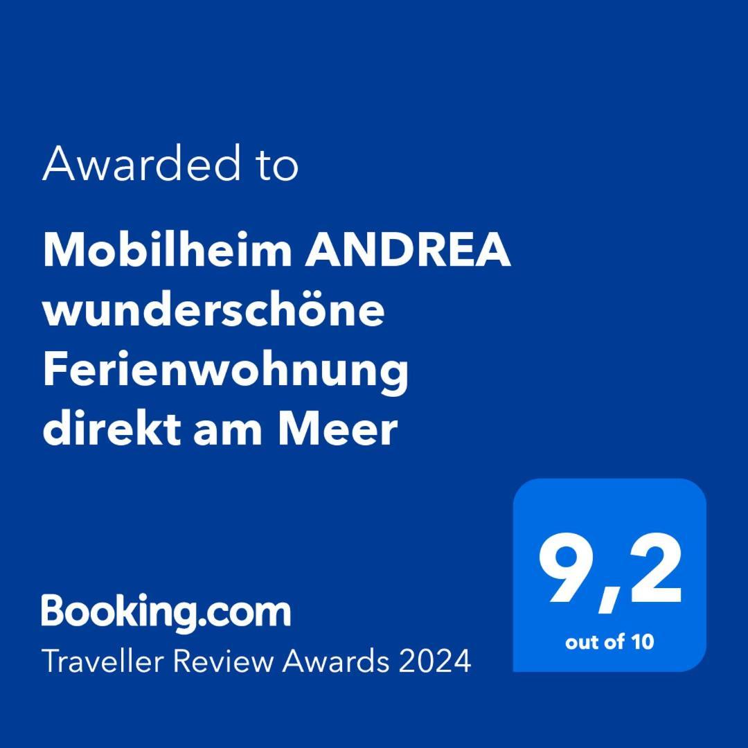 Mobilheim Andrea Wunderschoene Ferienwohnung Direkt Am Meer 耶泽拉 外观 照片